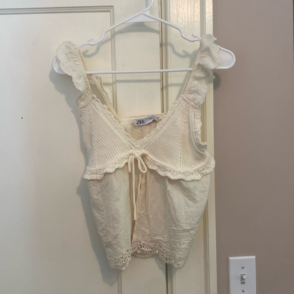 Frilly Zara top